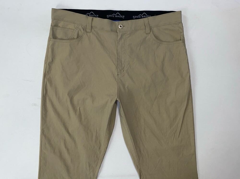 Eddie Bauer 1225439 Men's Stretch Nylon 5-Pocket Adventure Trek Pants. 40X32 EUC